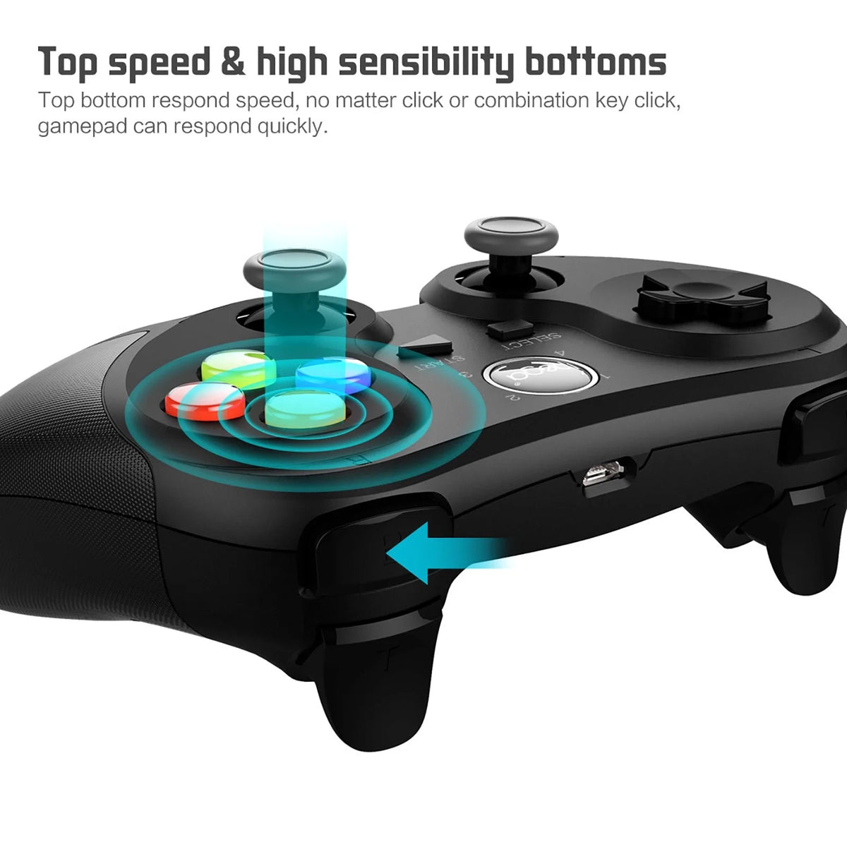 IPEGA PG-9078 Bluetooth Gamepad For Ios And Android