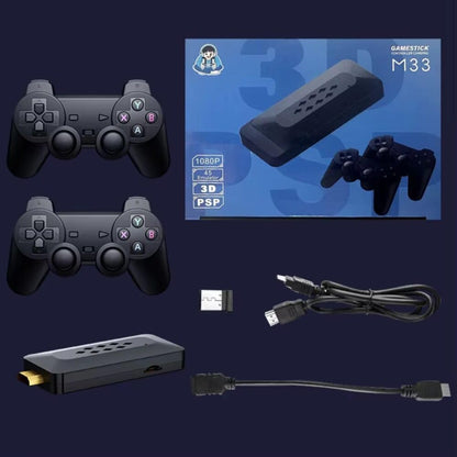 M33 Game stick 4k,3D Games And Plug and Play Video Game Stick