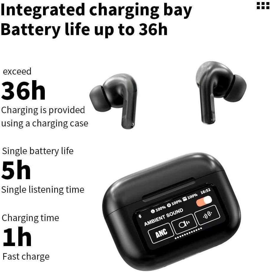 A9 Pro ANC/ENC Wireless Earbuds