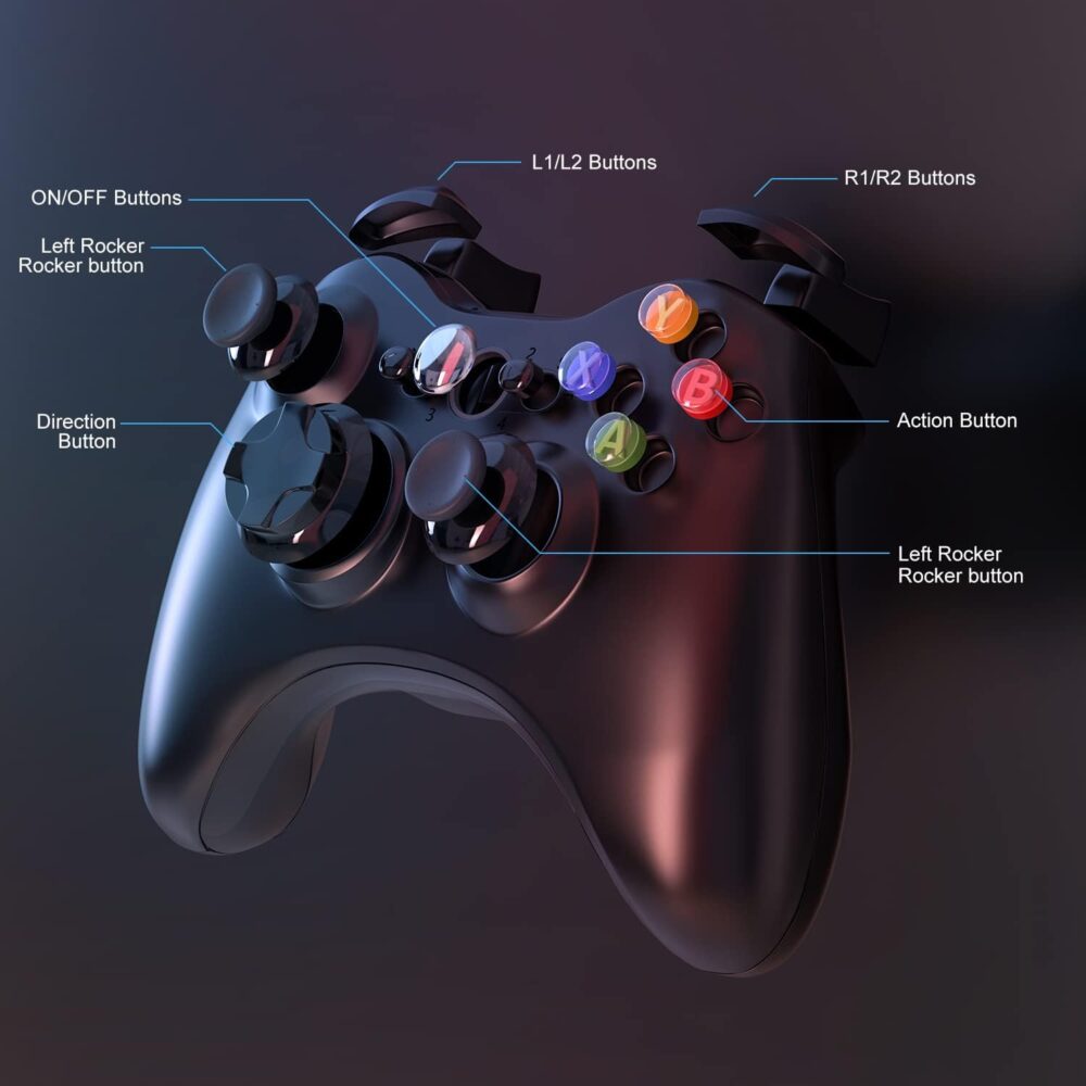 XBox 360  Wireless Controllers 2.4 Compatible With PC
