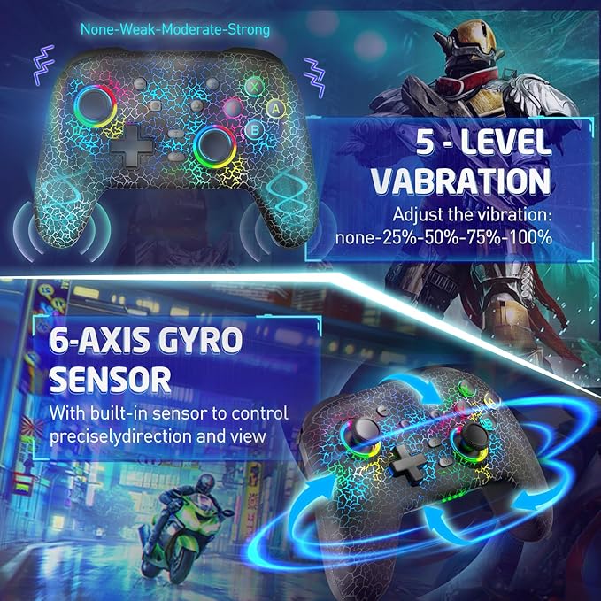 NS21 Wireless Controller For Nintendo Switch/Android/iOS