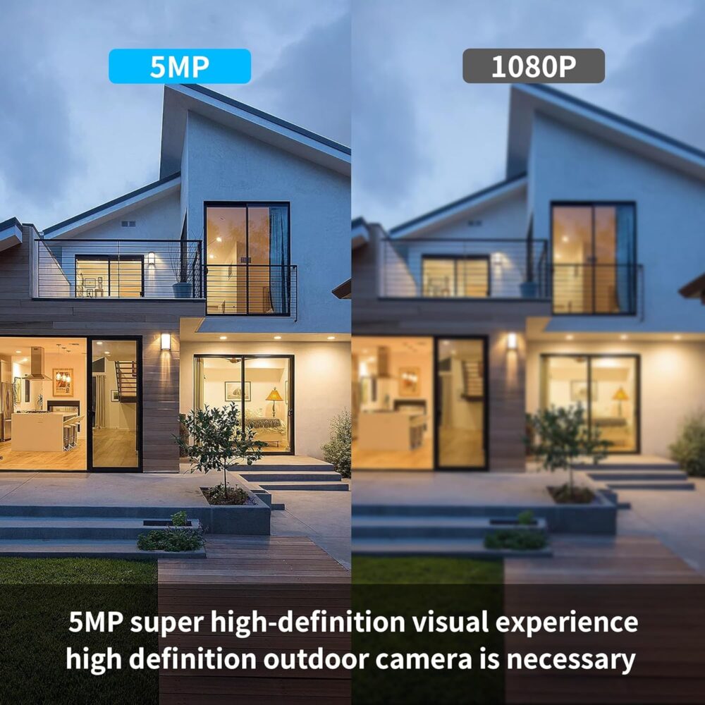Outdoor Dual Lens Waterproof 360 Wifi Camera