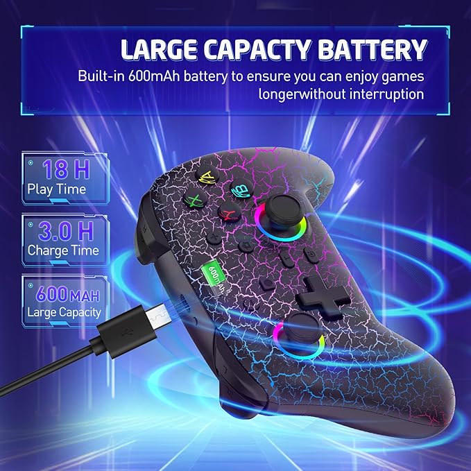 NS21 Wireless Controller For Nintendo Switch/Android/iOS