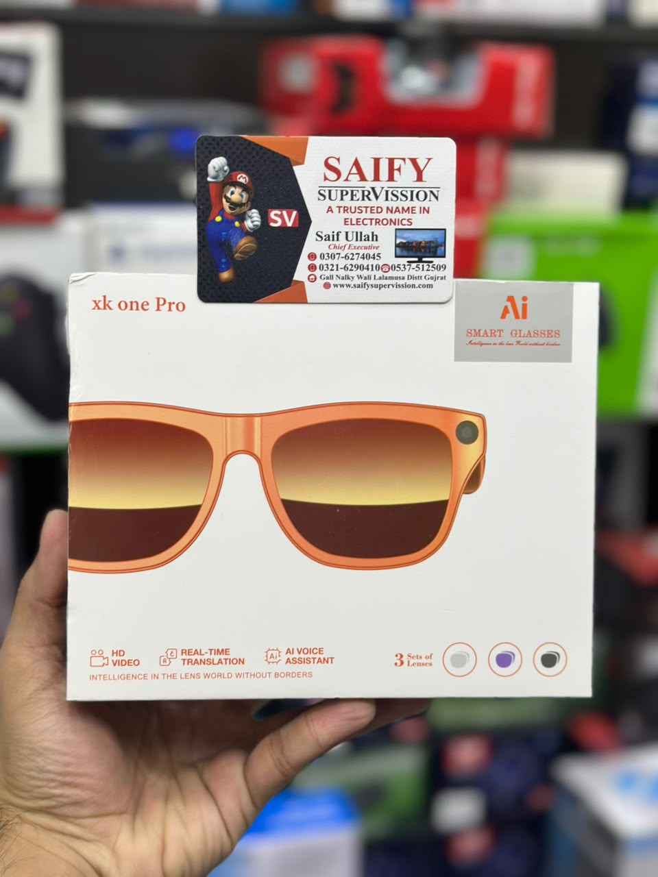 XK one Pro AI Smart Glasses