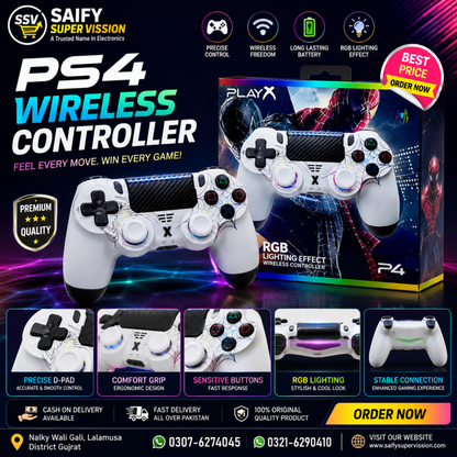 PS 4 RGB Wireless Controller