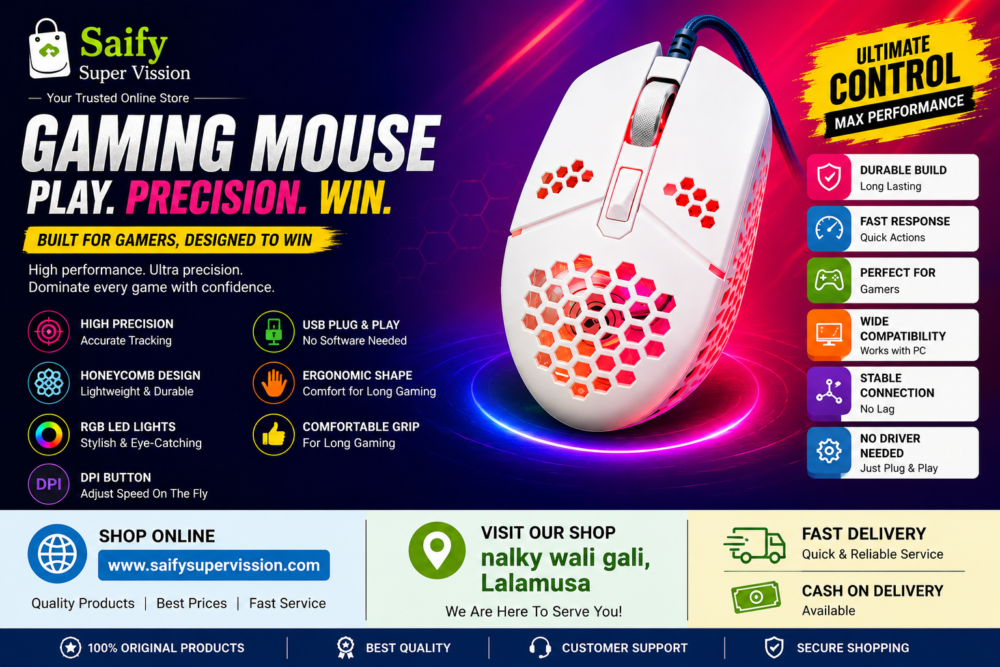 G25 Fan Cooling Gaming Mouse
