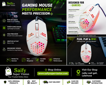 G25 Fan Cooling Gaming Mouse