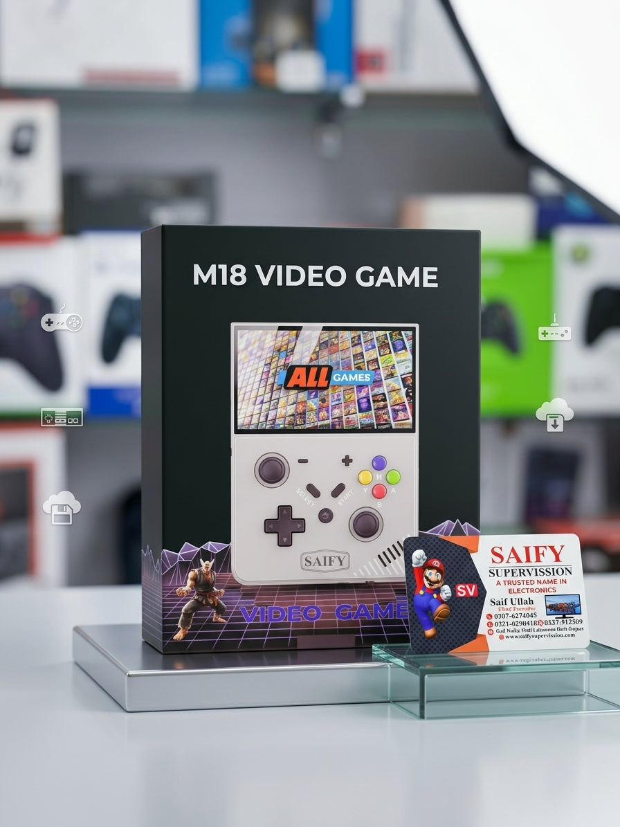 M18 Retro Handheld Video Game Console