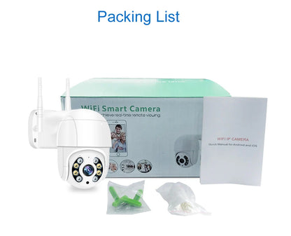 Q8 Ip66 Single Lens Waterproof 360 Wifi Camera