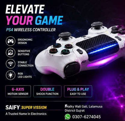 PS 4 RGB Wireless Controller