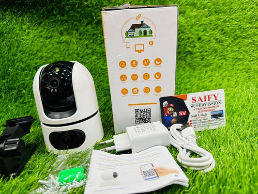 Ranger Dual 2MP WiFi Security Camera with Human Detection, Auto Tracking & Full Color Night Vision