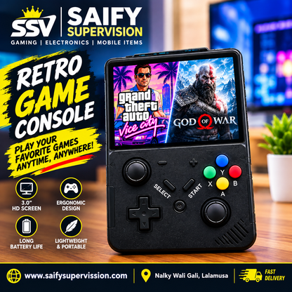 M18 Retro Handheld Video Game Console