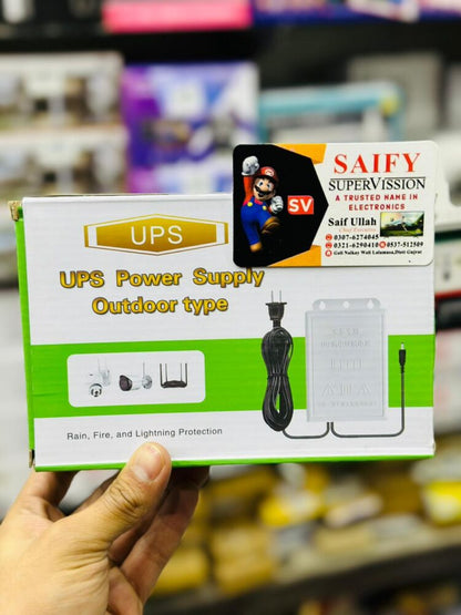 Replacement for Power Off Router or Security Camera Devices Instead of DC Adaptor