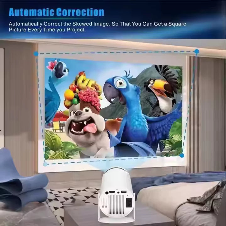 HY300 PRO Android Portable Projector with WiFi and Bluetooth