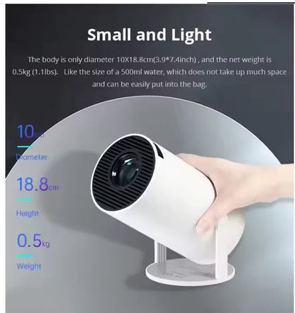 HY300 PRO Android Portable Projector with WiFi and Bluetooth