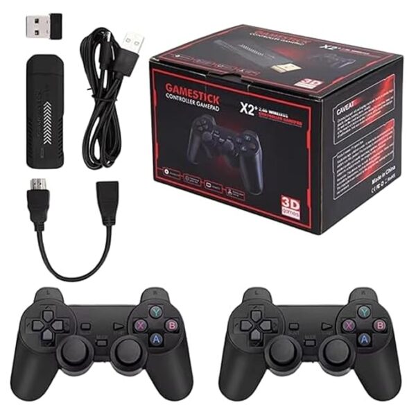 Game Stick X2 Plus & GD10 PRO 64GB & Retro Video Game 4K 3D HD Console Wireless Controller - Image 2