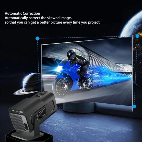 Hy-320 Mini Black Android Projector - Image 3