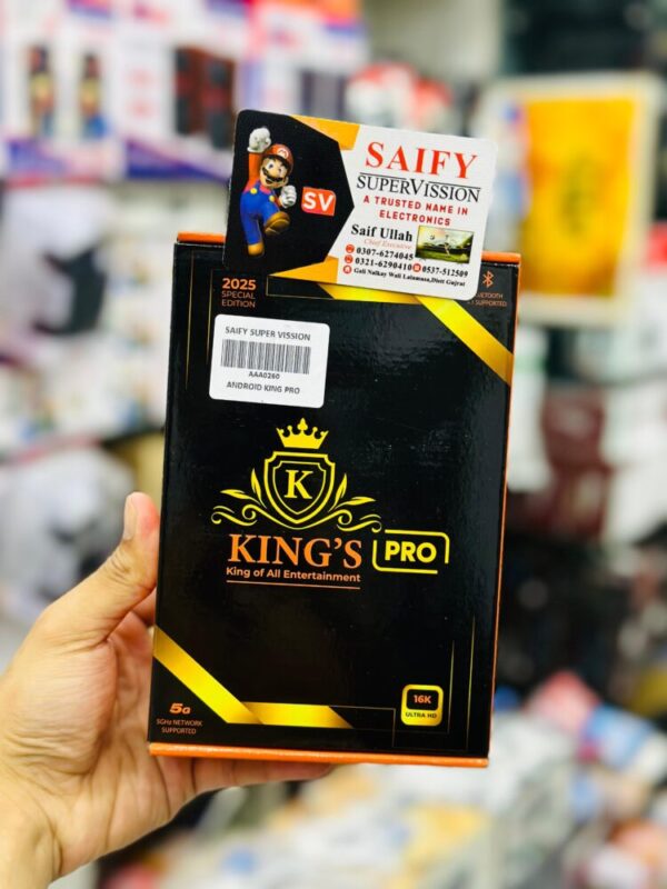 King's Pro 2025 Special Edition With Voice Remote 16k 8gb / 128gb