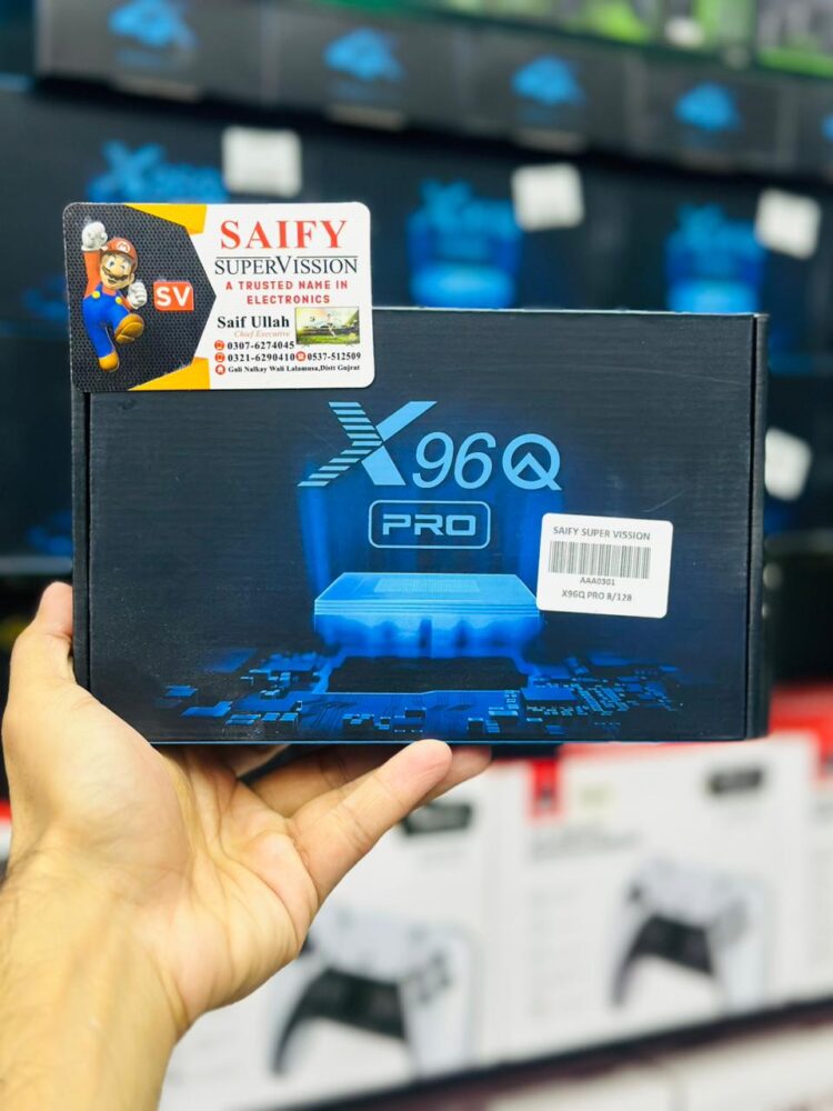 X96Q Pro Smart Android Box  8gb Ram 128 Rom
