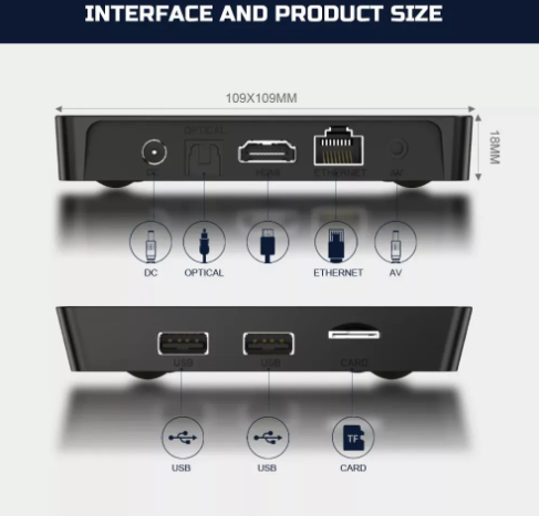 X96Q Pro Smart Android Box  8gb Ram 128 Rom - Image 2