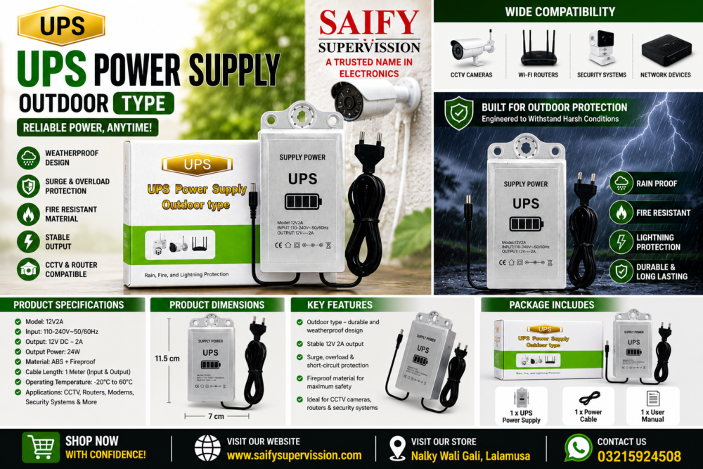 Replacement for Power Off Router or Security Camera Devices Instead of DC Adaptor - Image 2