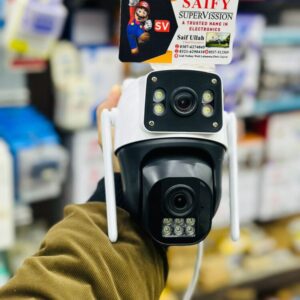 Ip66 White Dual Lens Waterproof 360 WIFI Camera