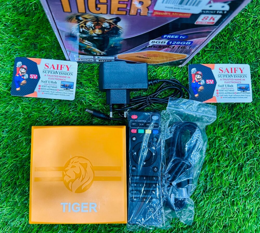 Tiger New 5G + Bluetooth Android Box 8gb/128gb 8K Ultra - Image 4